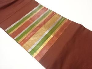 横段模様織出し名古屋帯